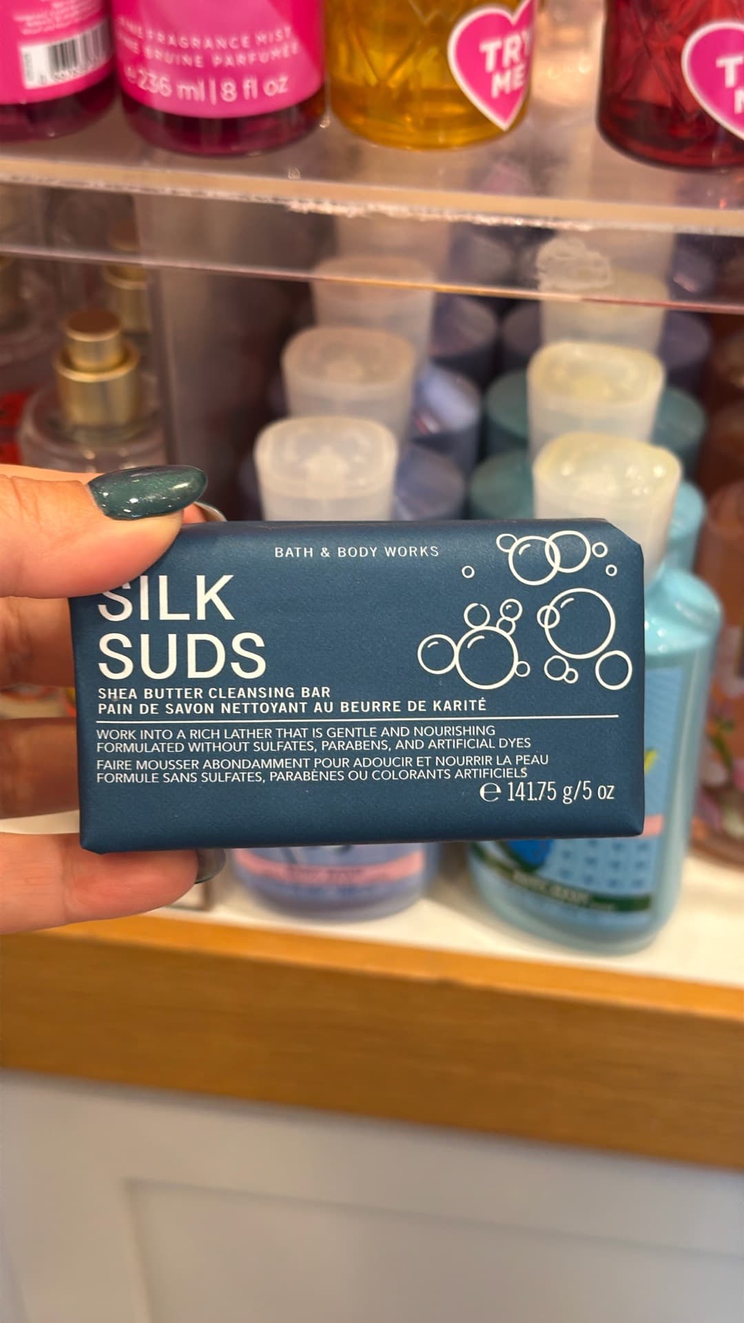 Очищающий бар Silk Suds