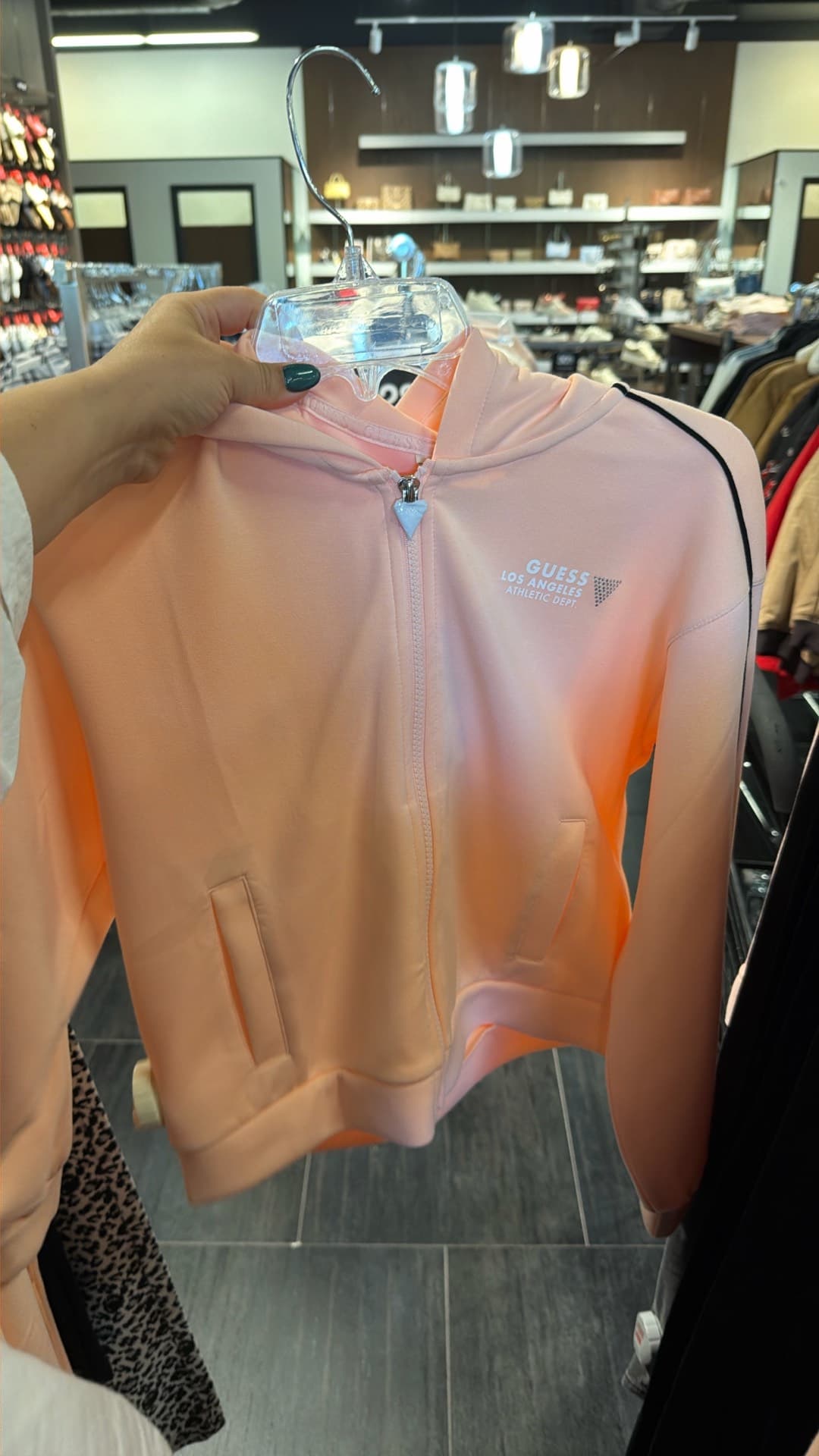 Спортивная кофта Guess на молнии