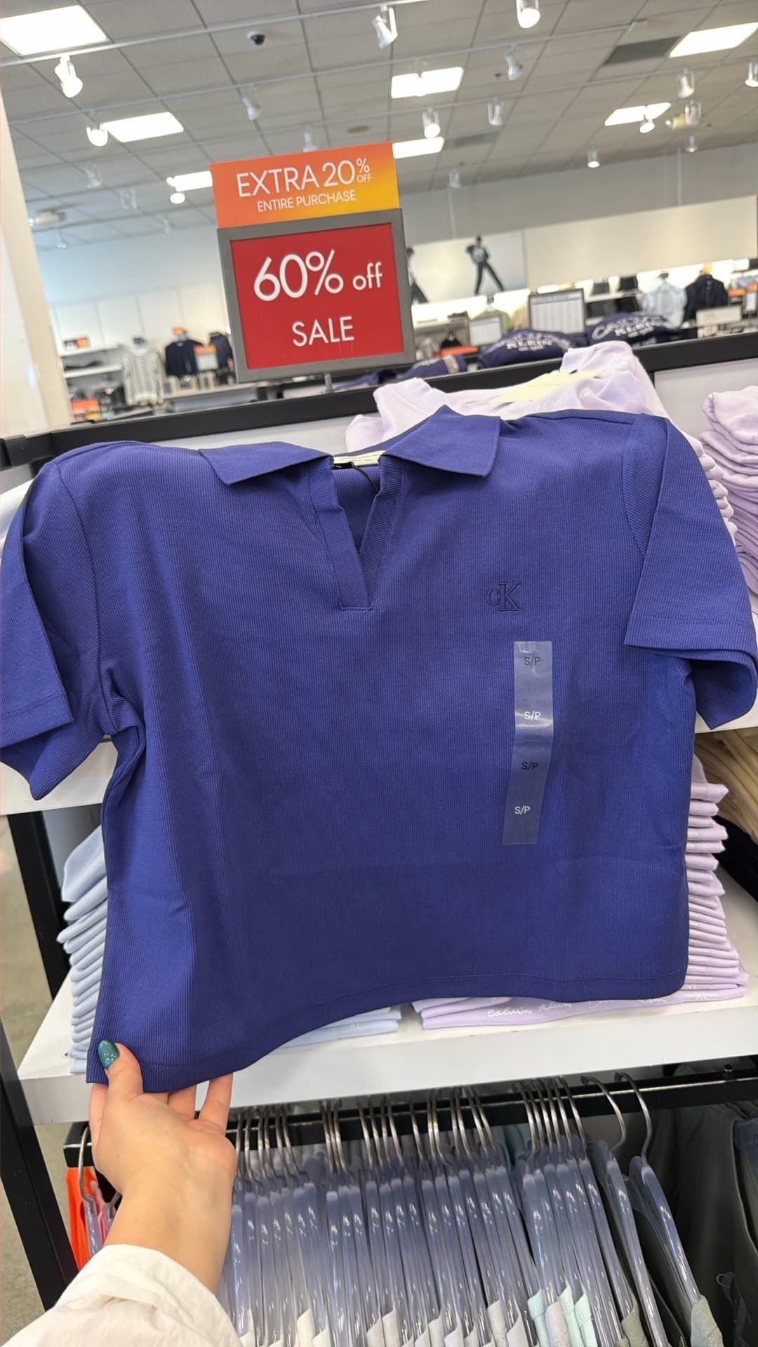 Поло Calvin Klein