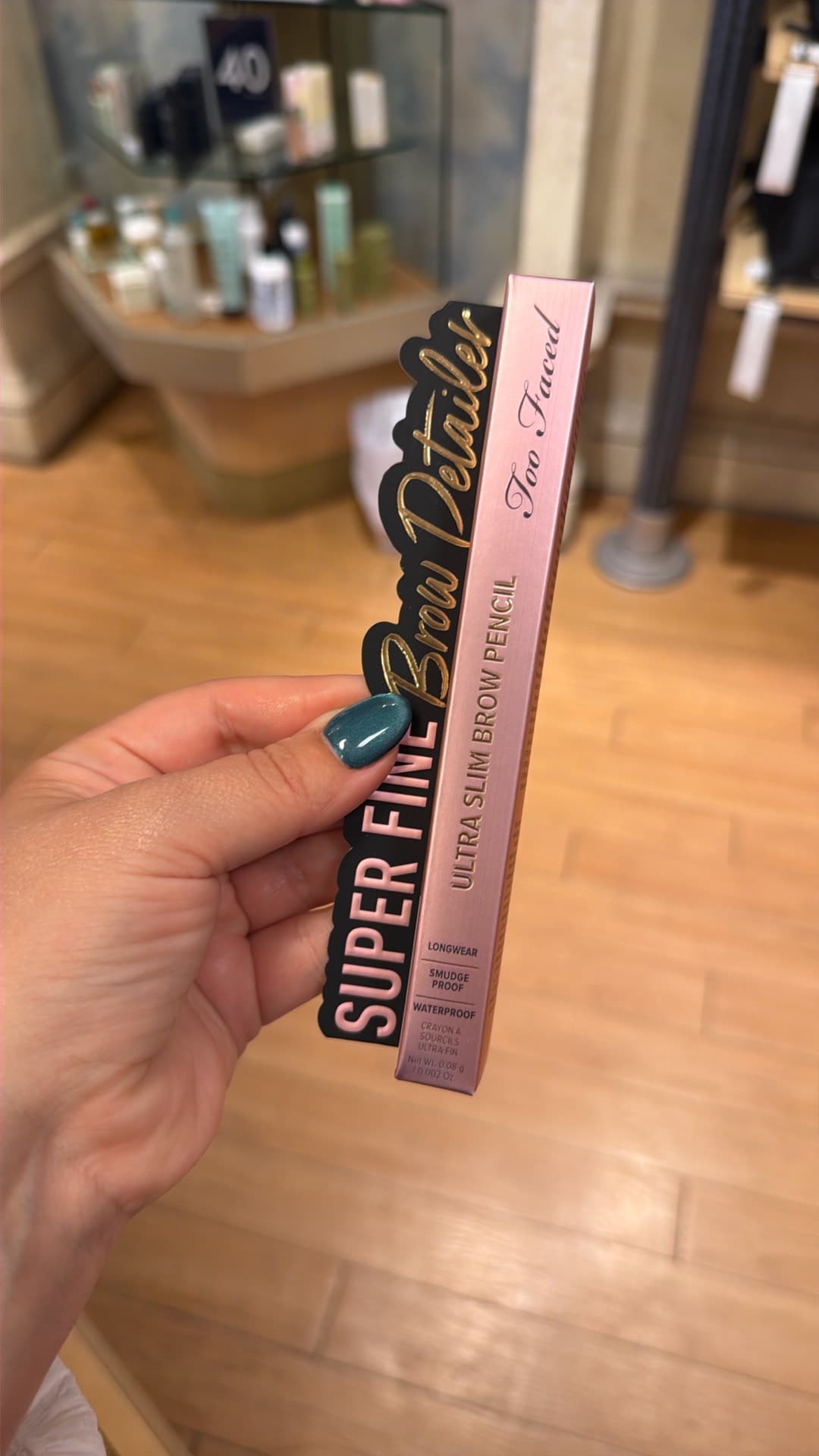 Супер тонкий карандаш для бровей Too Faced
