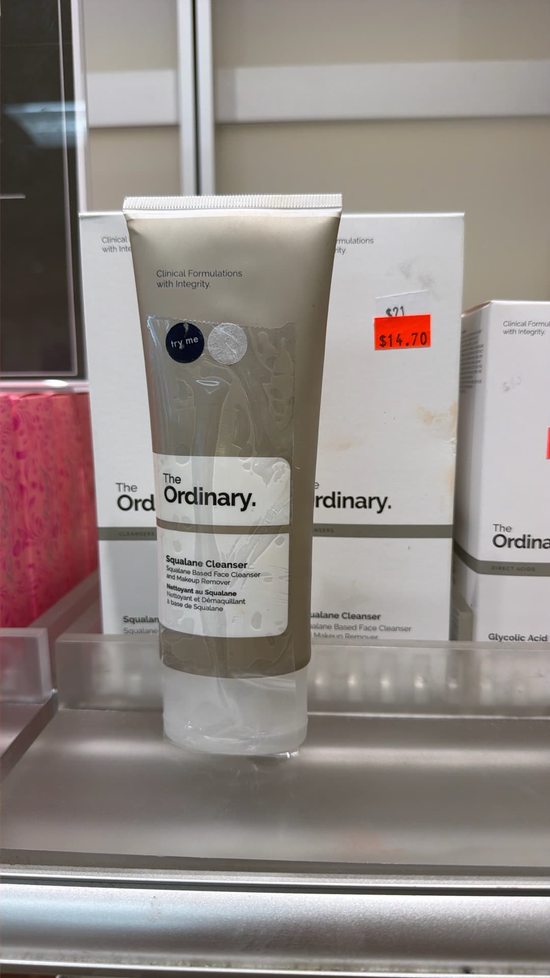 Очищающее средство Squalane от The Ordinary