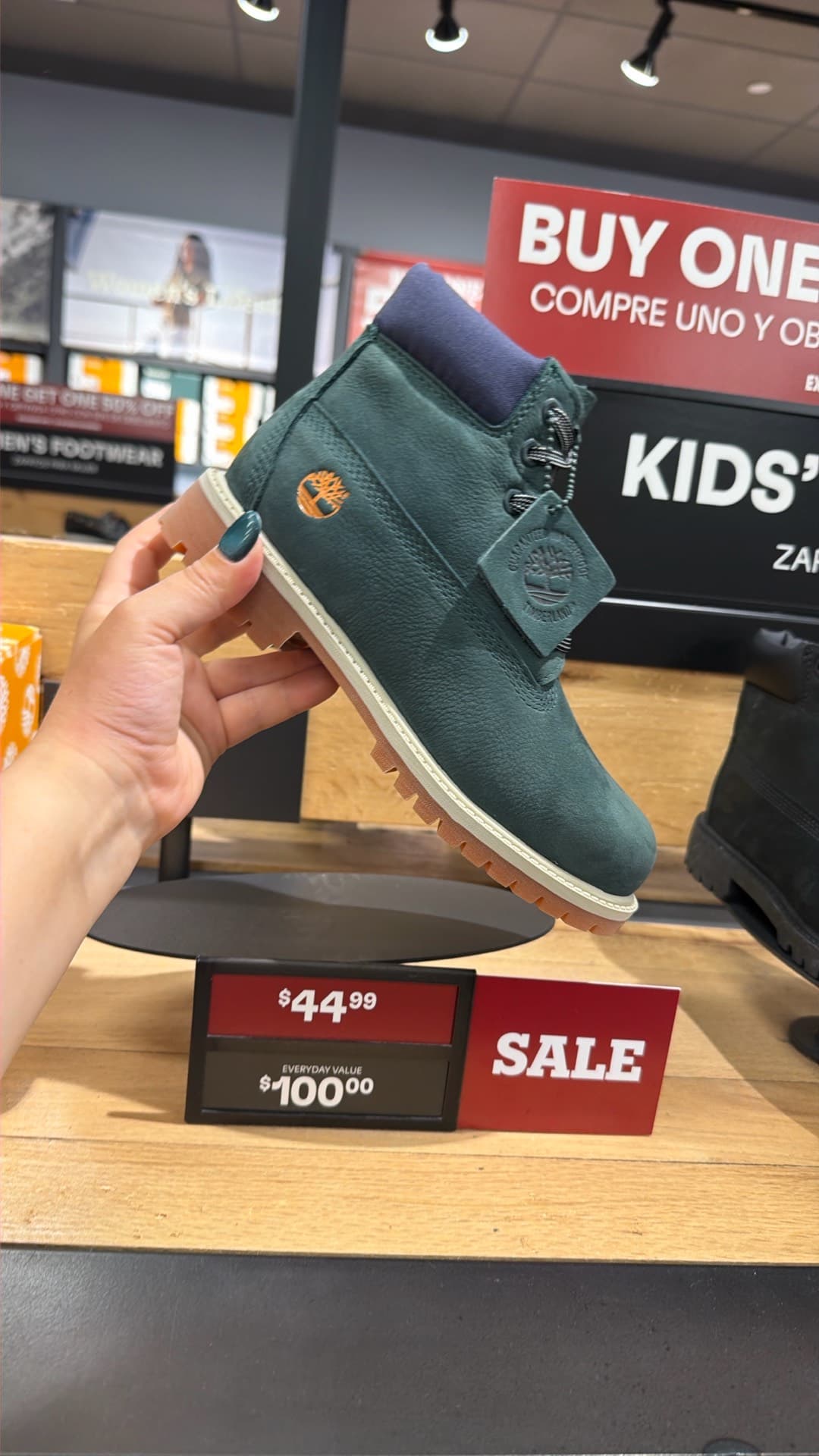Детские ботинки Timberland