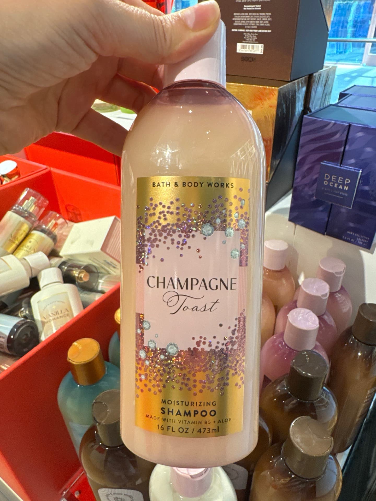 Увлажняющий шампунь Champagne Toast