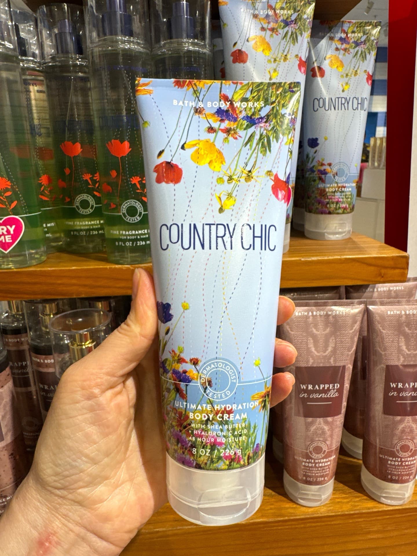 Крем для тела Country Chic с максимальным увлажнением