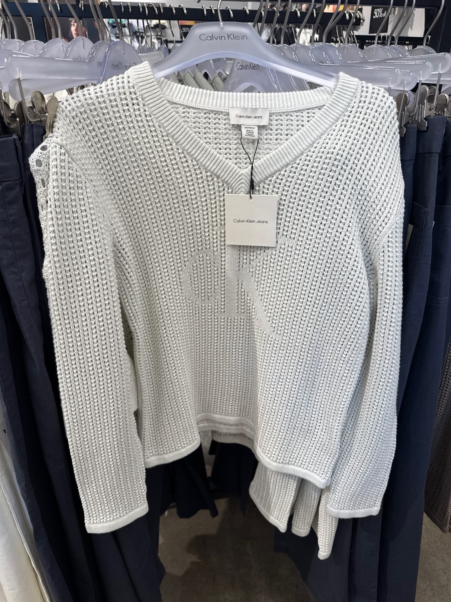 Вязаный свитер Calvin Klein