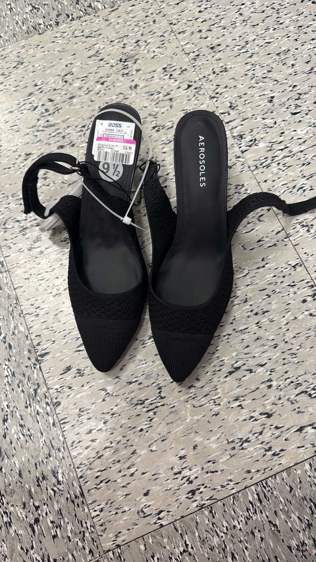 Черные туфли Aerosoles