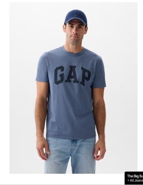 Футболка с графикой GAP