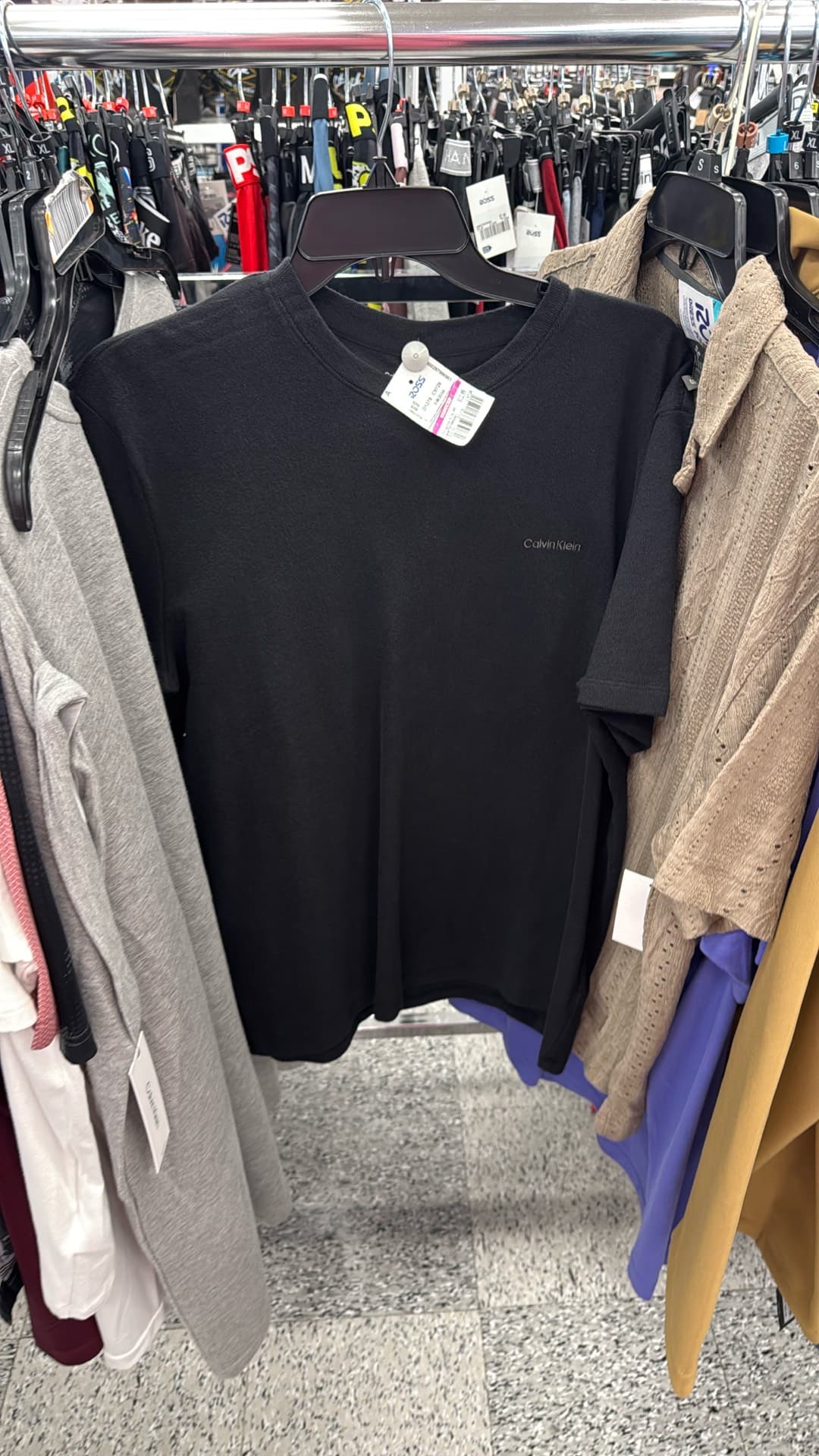 Черная футболка Calvin Klein