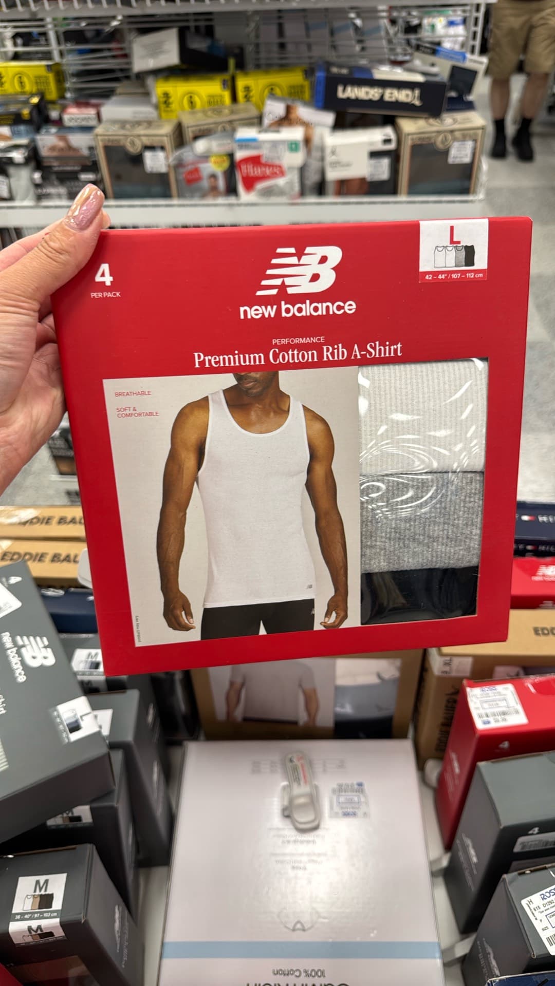 Футболка New Balance из хлопка
