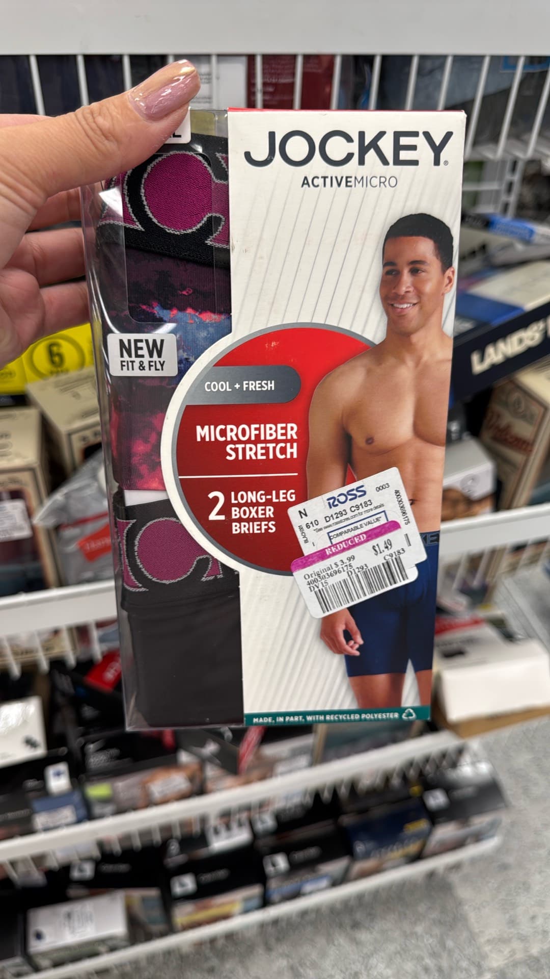 Боксёры Jockey Active Micro
