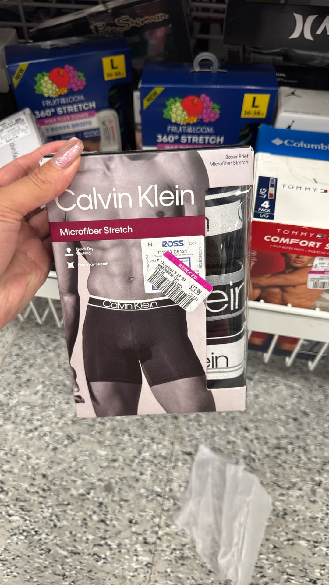 Боксёры Calvin Klein из микрофибры