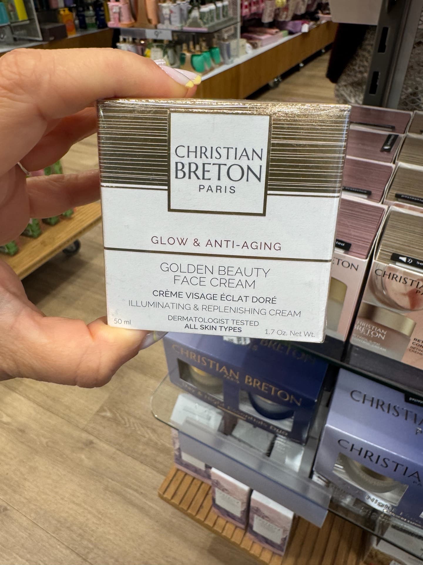 Крем для лица Golden Beauty от Christian Breton
