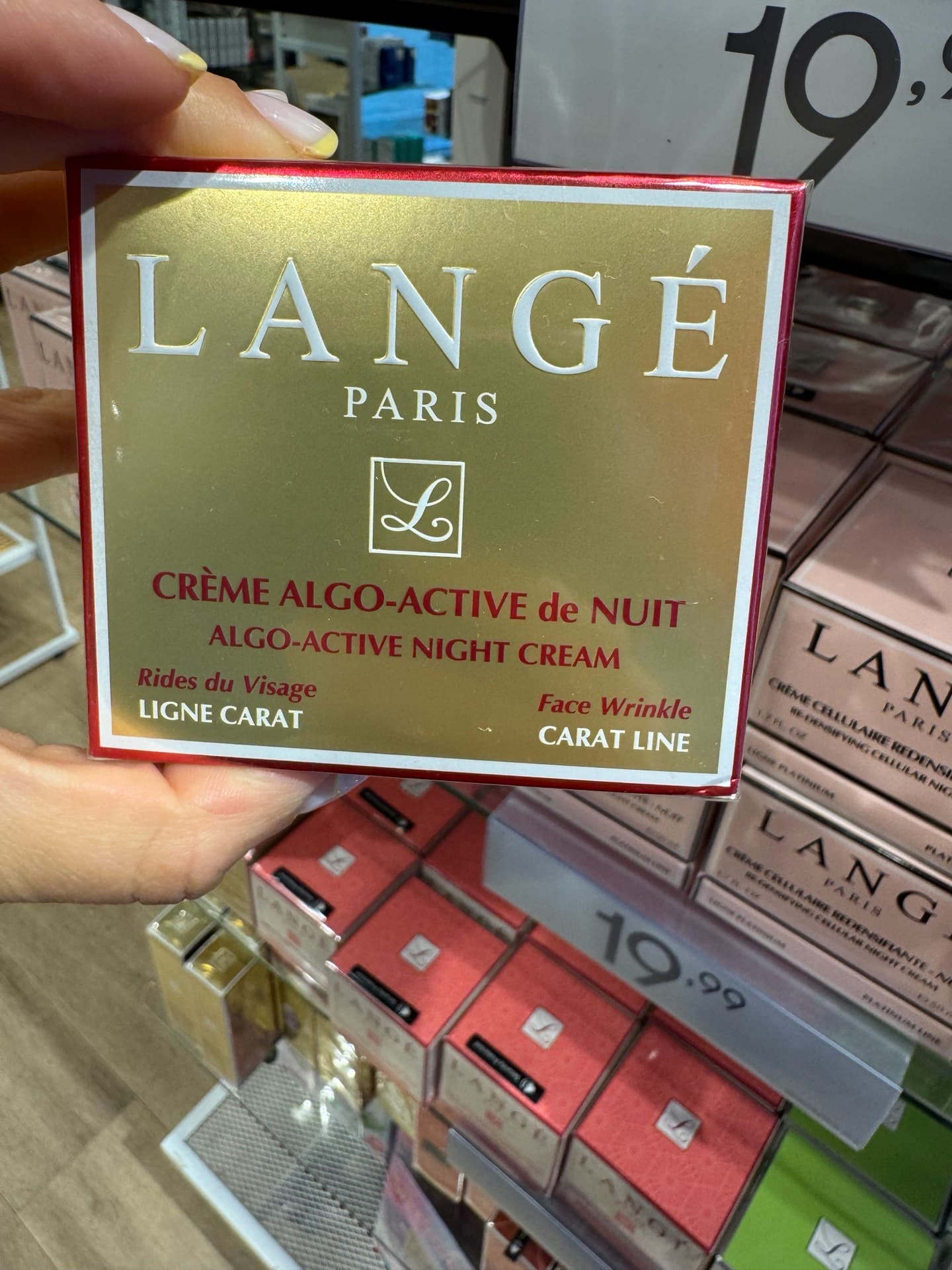 Ночной крем LANGÉ