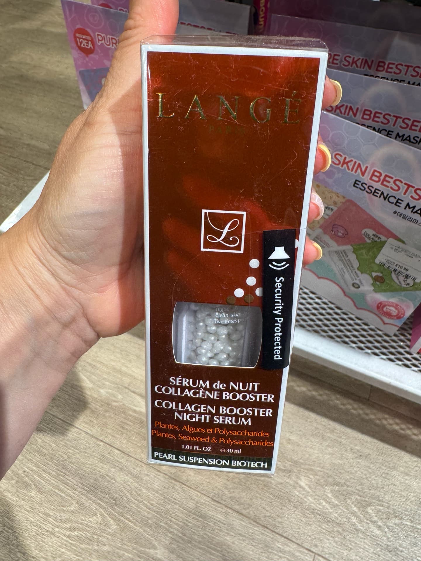 Ночной сыворотка-усилитель коллагена Lange