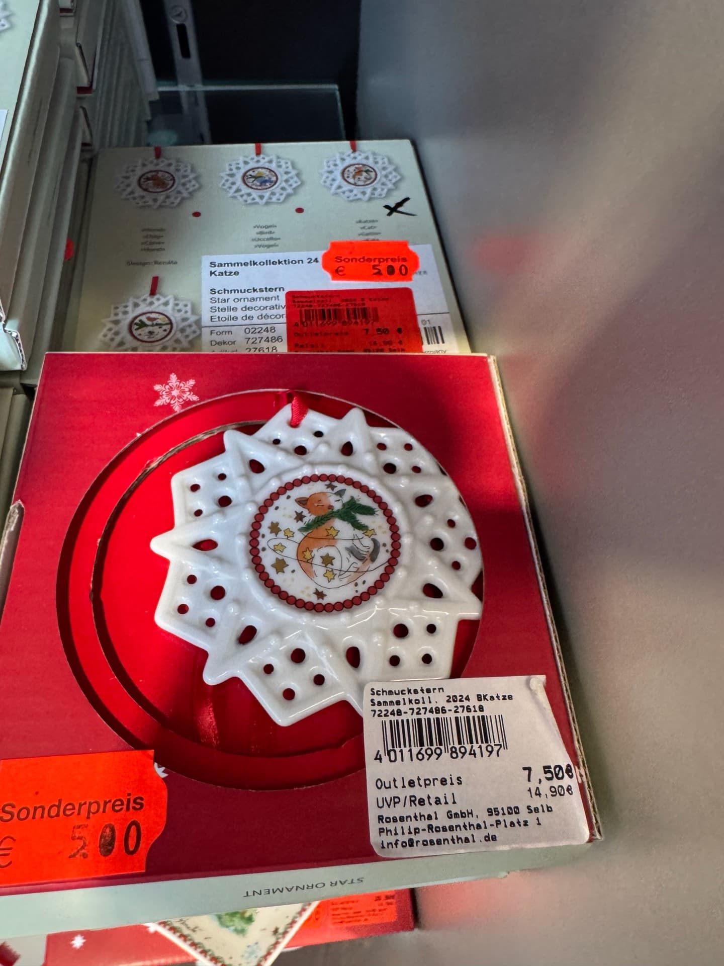 Светящийся новогодний ornament