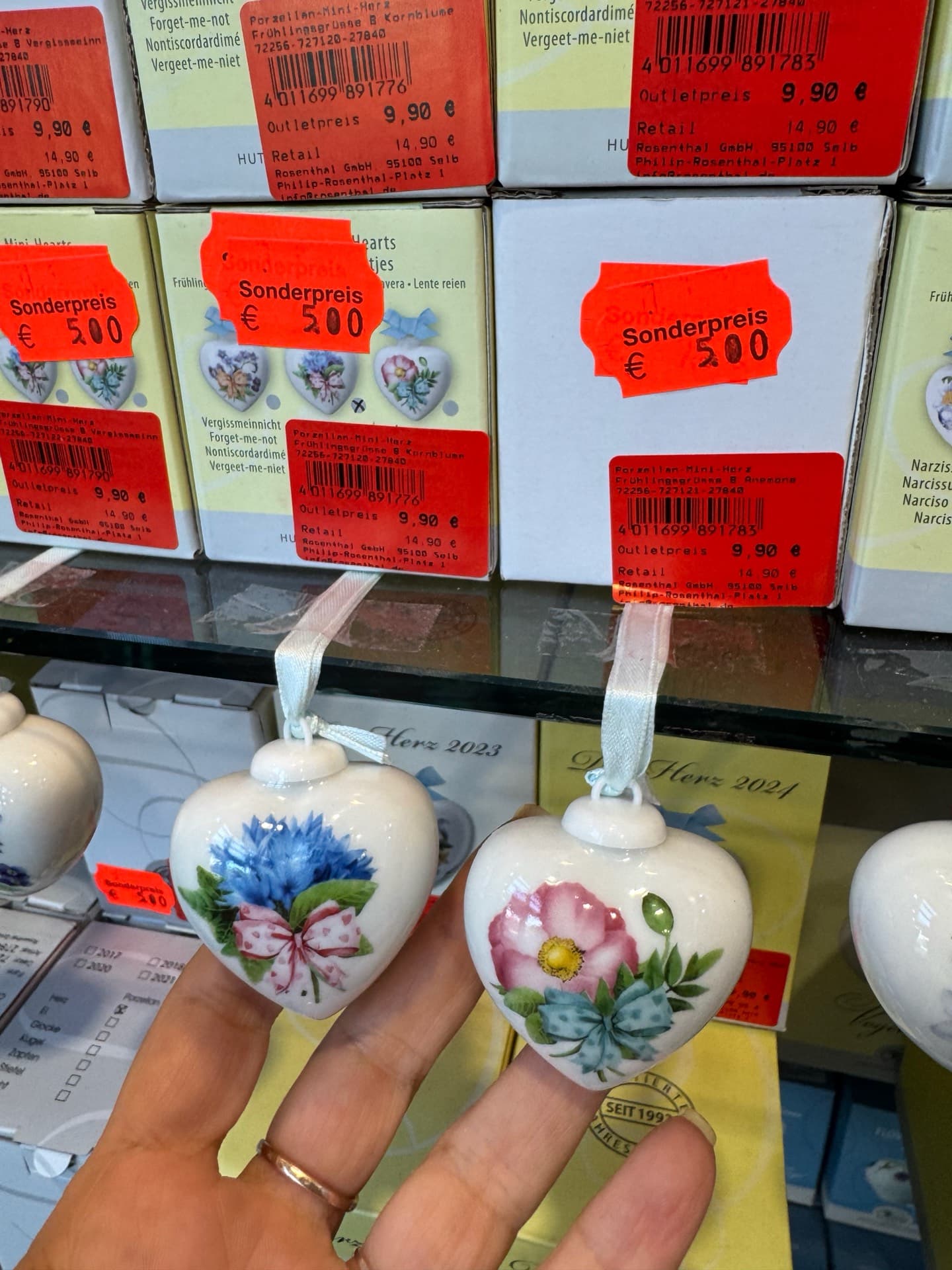 Декоративные сердечки