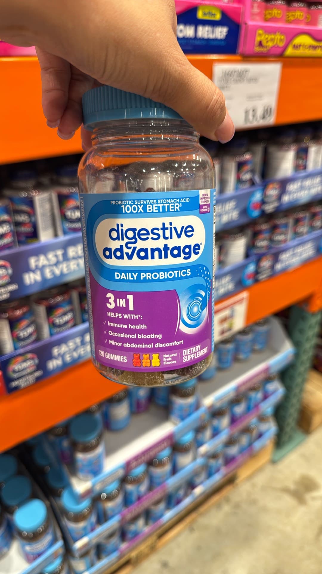 Пробиотики Digestive Advantage
