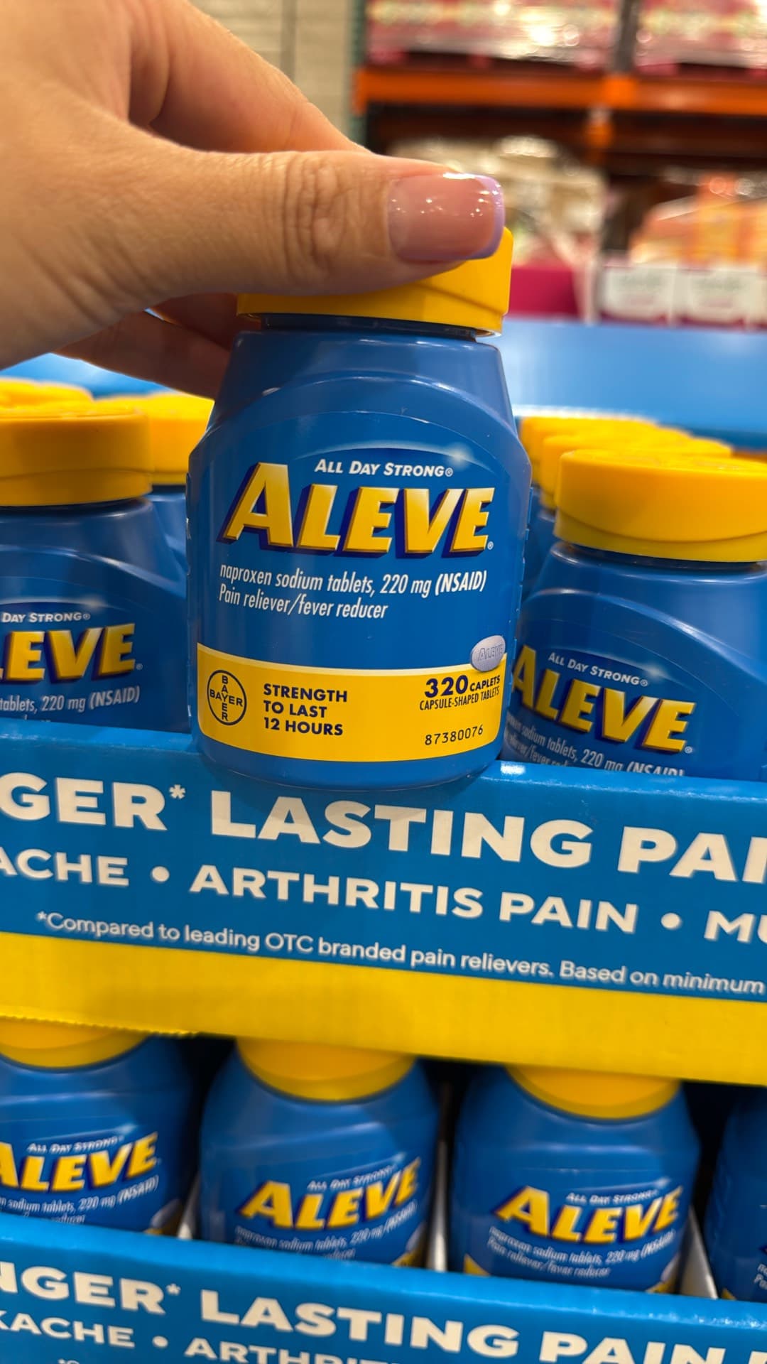 Обезболивающее Aleve