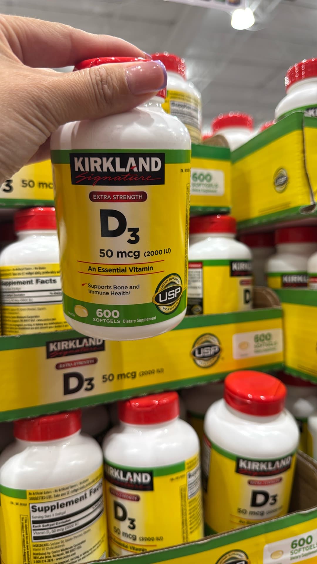 Витамин D3 от Kirkland Signature