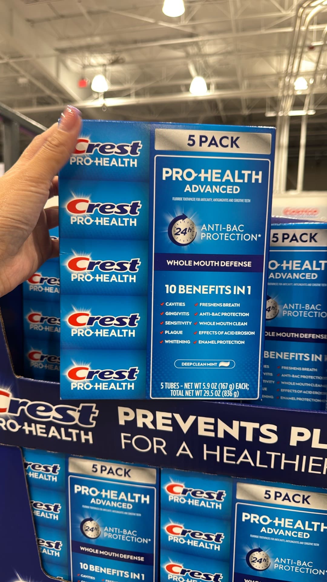 Зубная паста Crest Pro-Health 5 упаковок