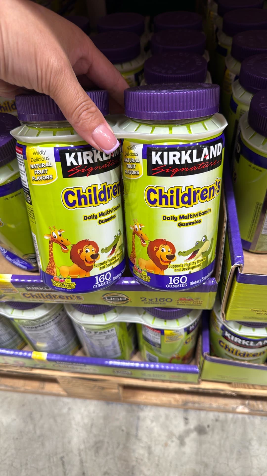 Жевательные витамины Kirkland для детей