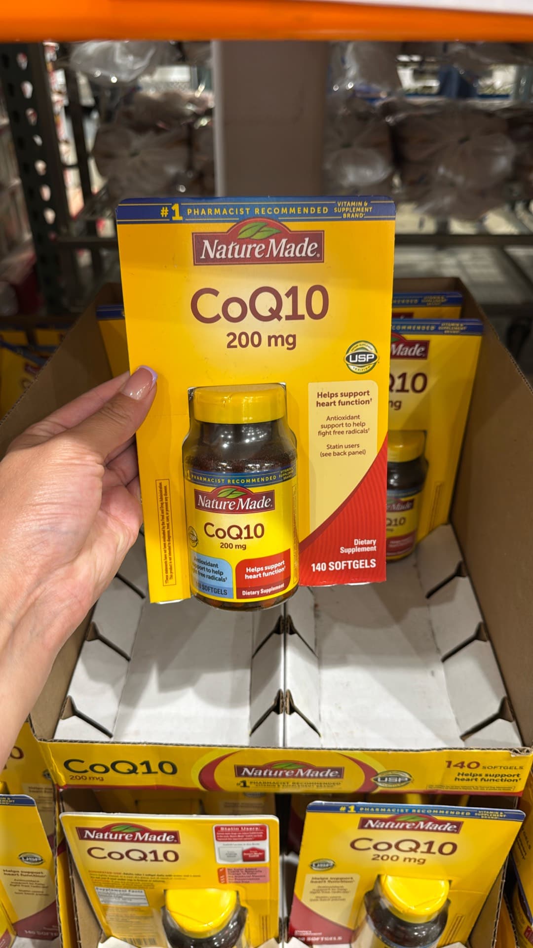 Добавка CoQ10 от Nature Made