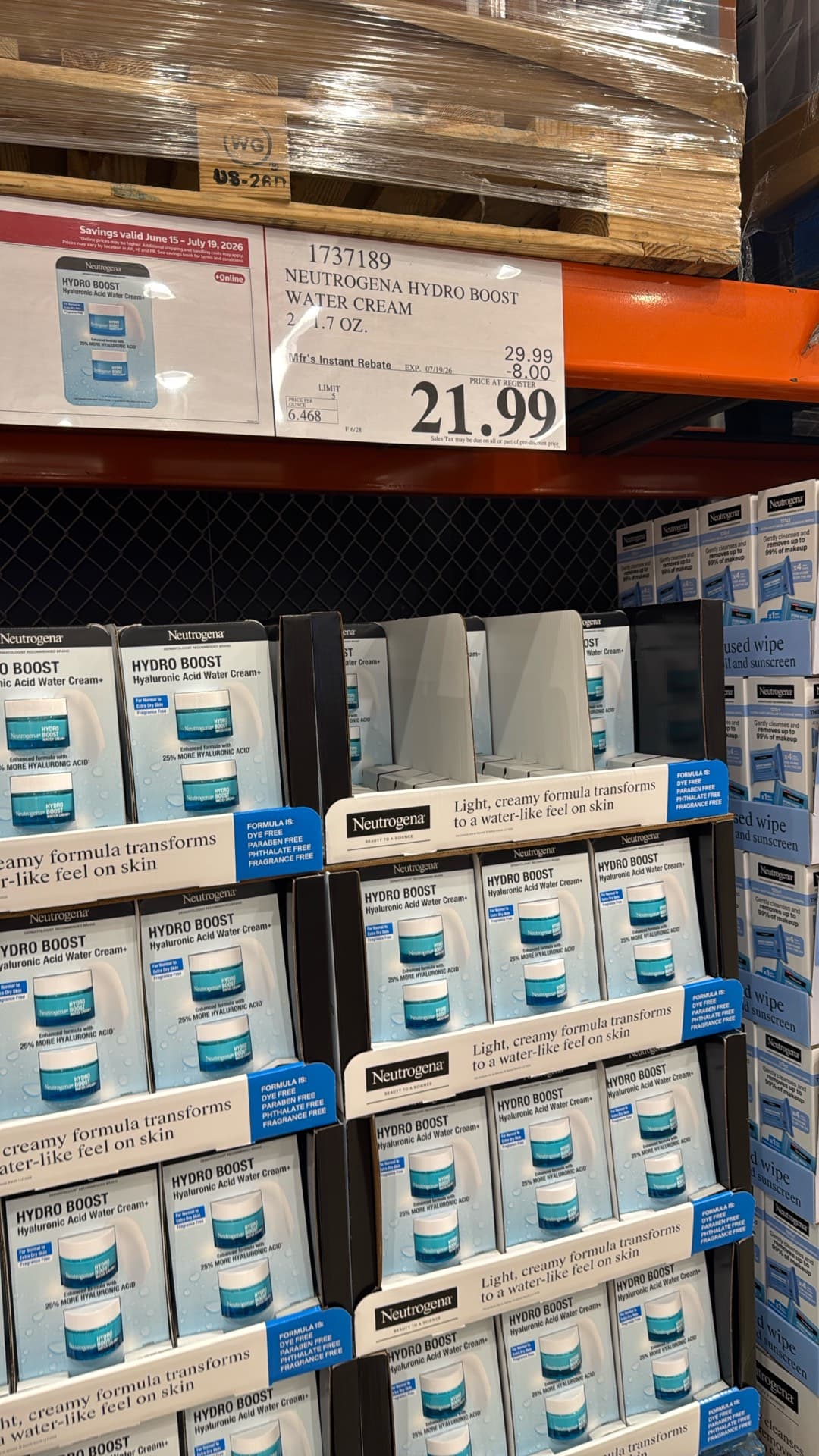 Крем для лица Neutrogena Hydro Boost