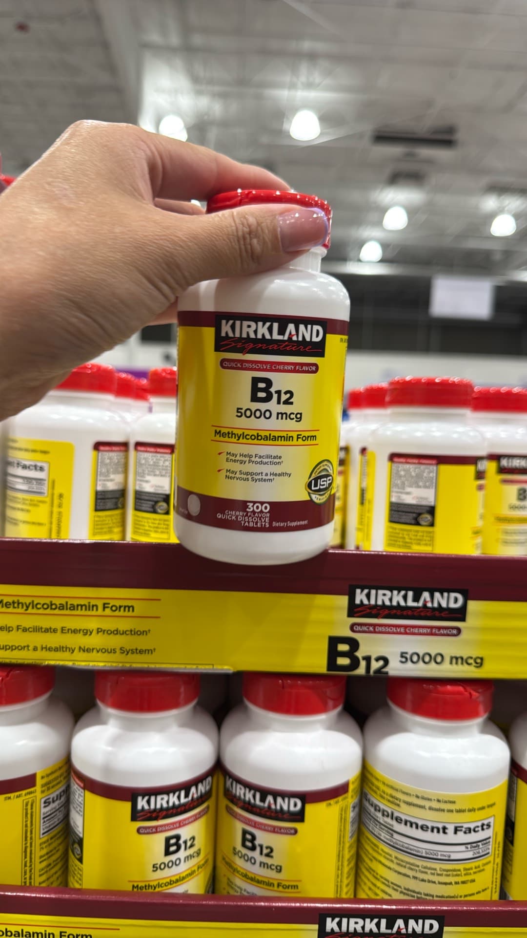 Добавки B12 от Kirkland Signature