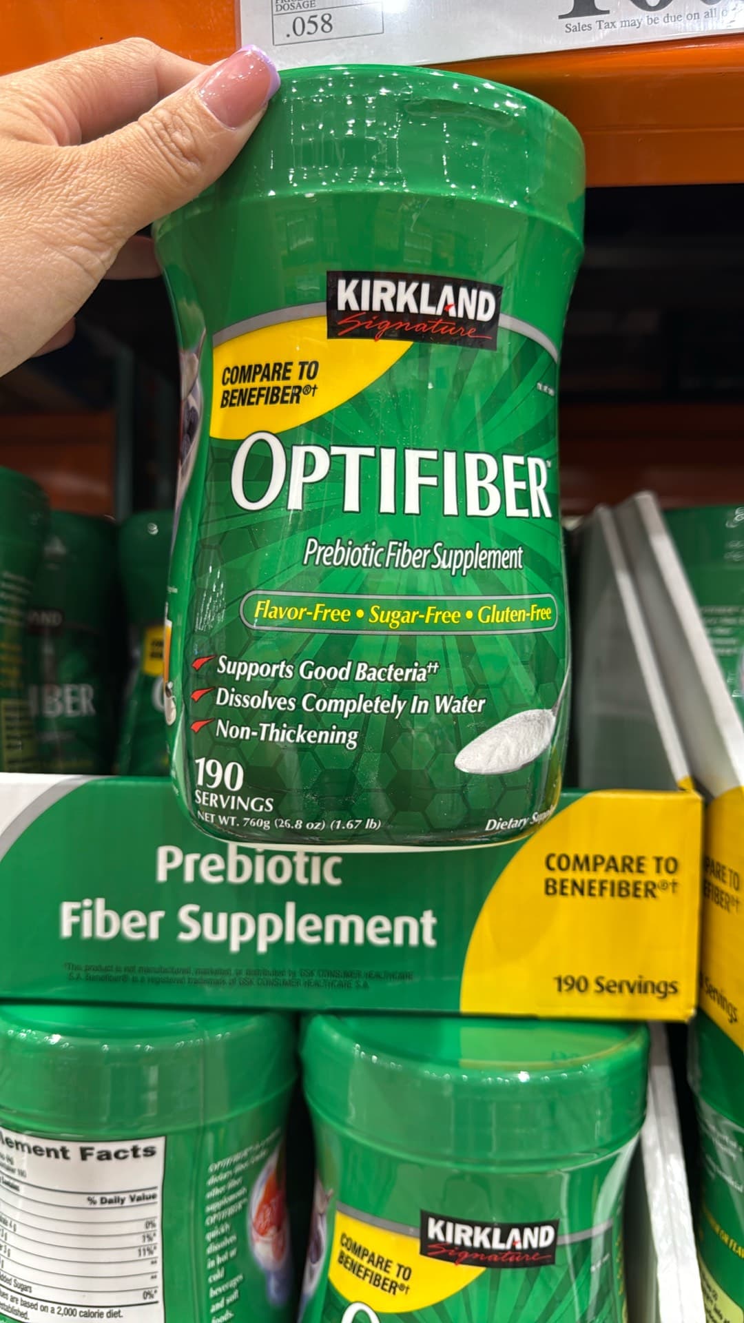 Добавка OptiFiber от Kirkland