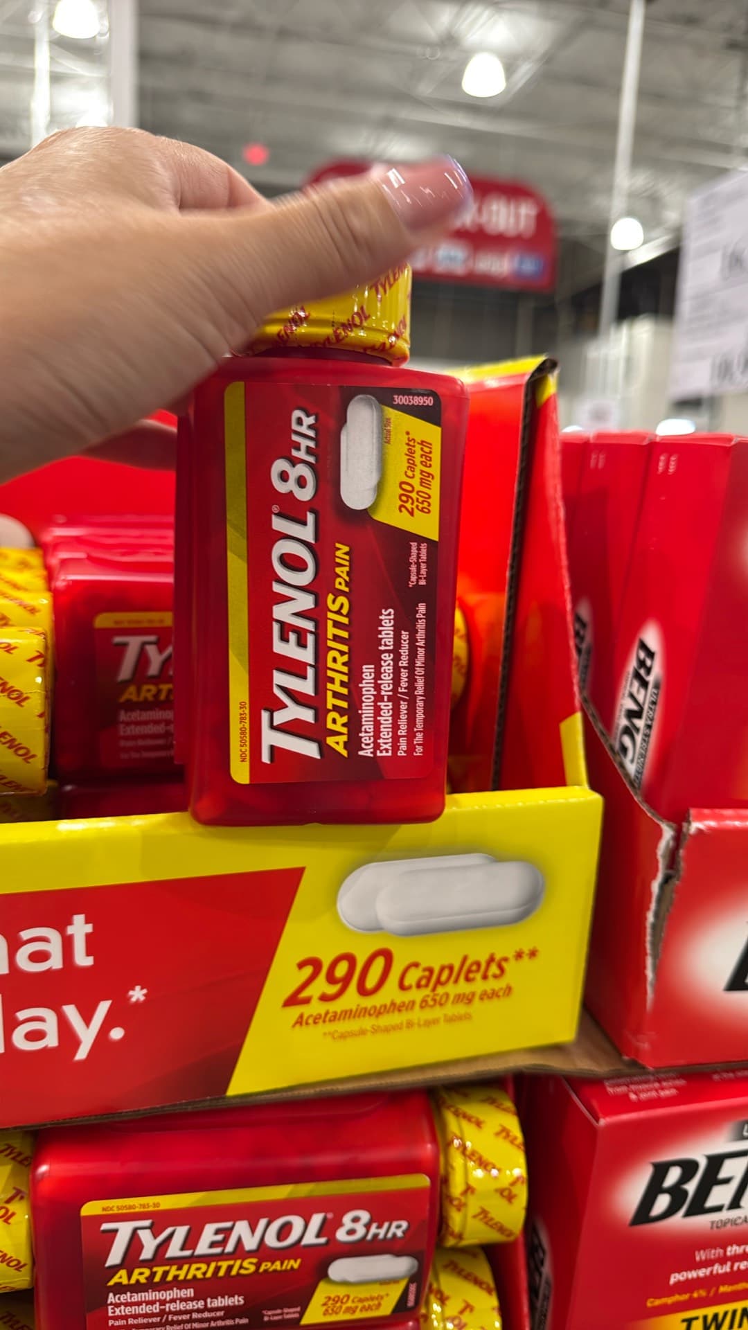 Обезболивающее Tylenol для суставов
